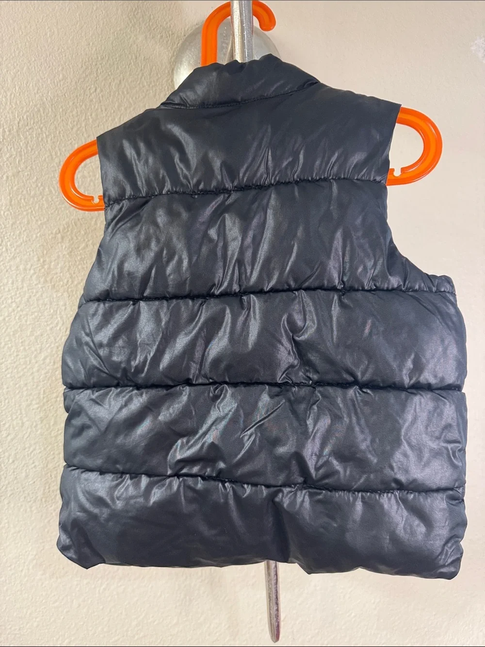 Old Navy Black Quilted Puffer Vest